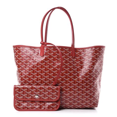 goyard saint louis red street|Goyard st louis pm price.